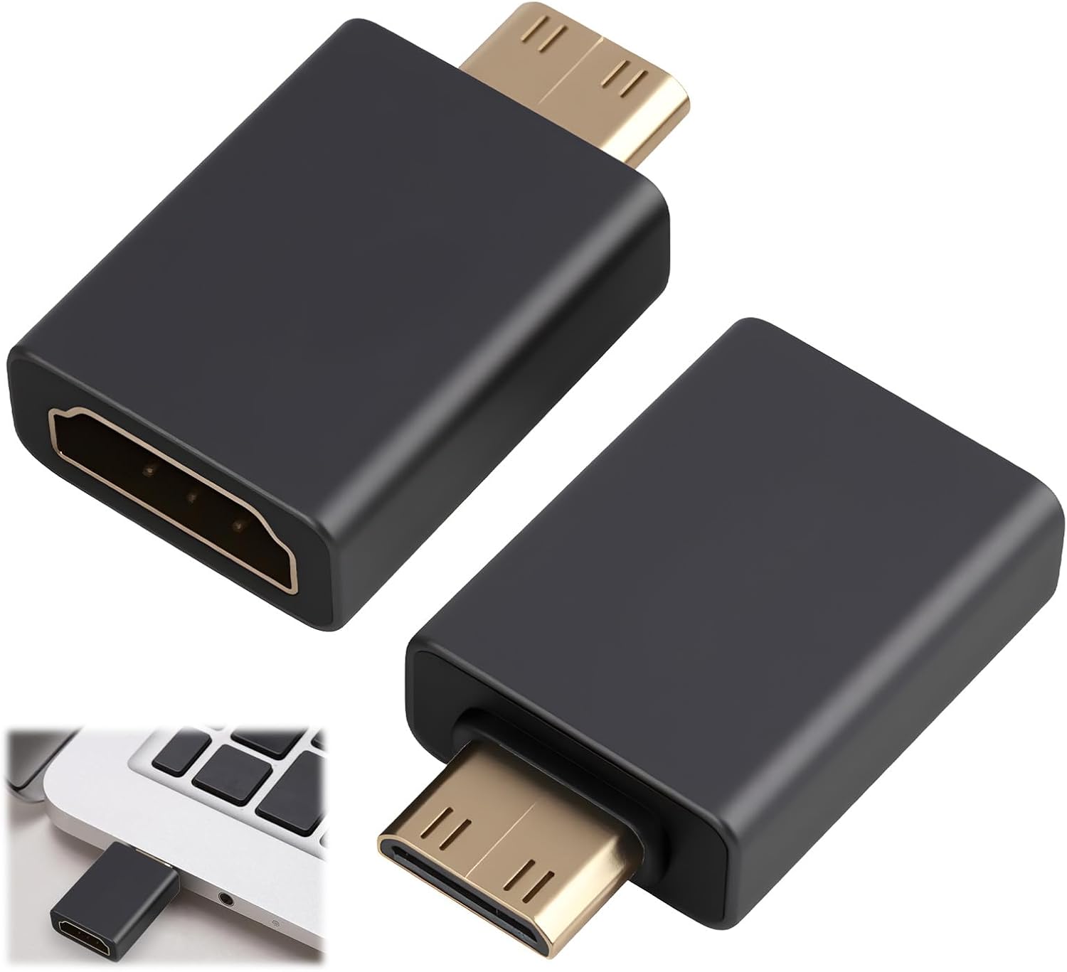 2er-pack 4k Hdmi 2.0 High-speed Kopplungsadapter Hdmi-koppler Für 4k@60hz, 2k@144hz Und 165hz, Dolby Atmos, Kompatibel Mit Soundbars, Monitoren Und Fernsehern