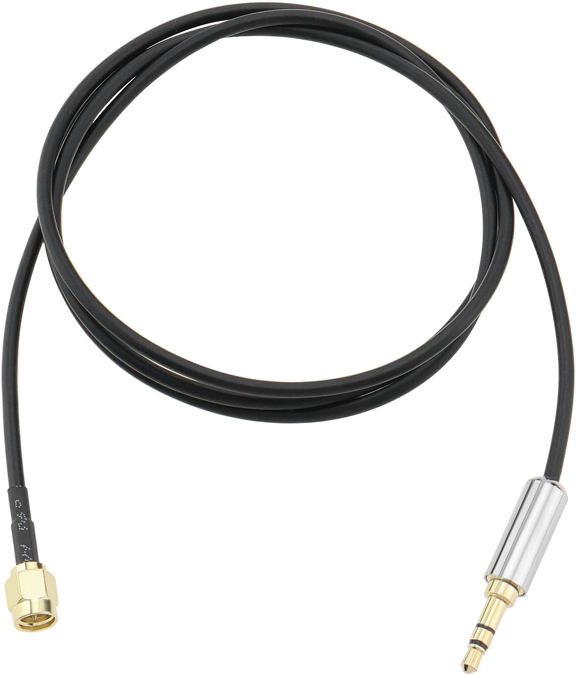 Sma-stecker Auf 3,5-mm-klinkenstecker (1/8"), Stereo-verlängerungskabel, 1 M Länge, Zum Anschluss Eines Kurzwellenradios Oder Radioempfängers An Eine Antenne, Koaxialkabel
