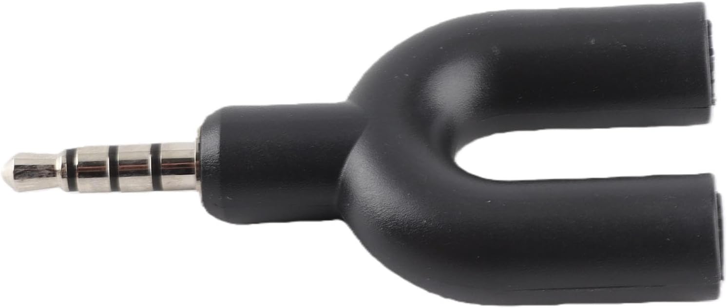 U-förmiger Audio-splitter, 2 Buchsen Auf 1 Stecker, Für