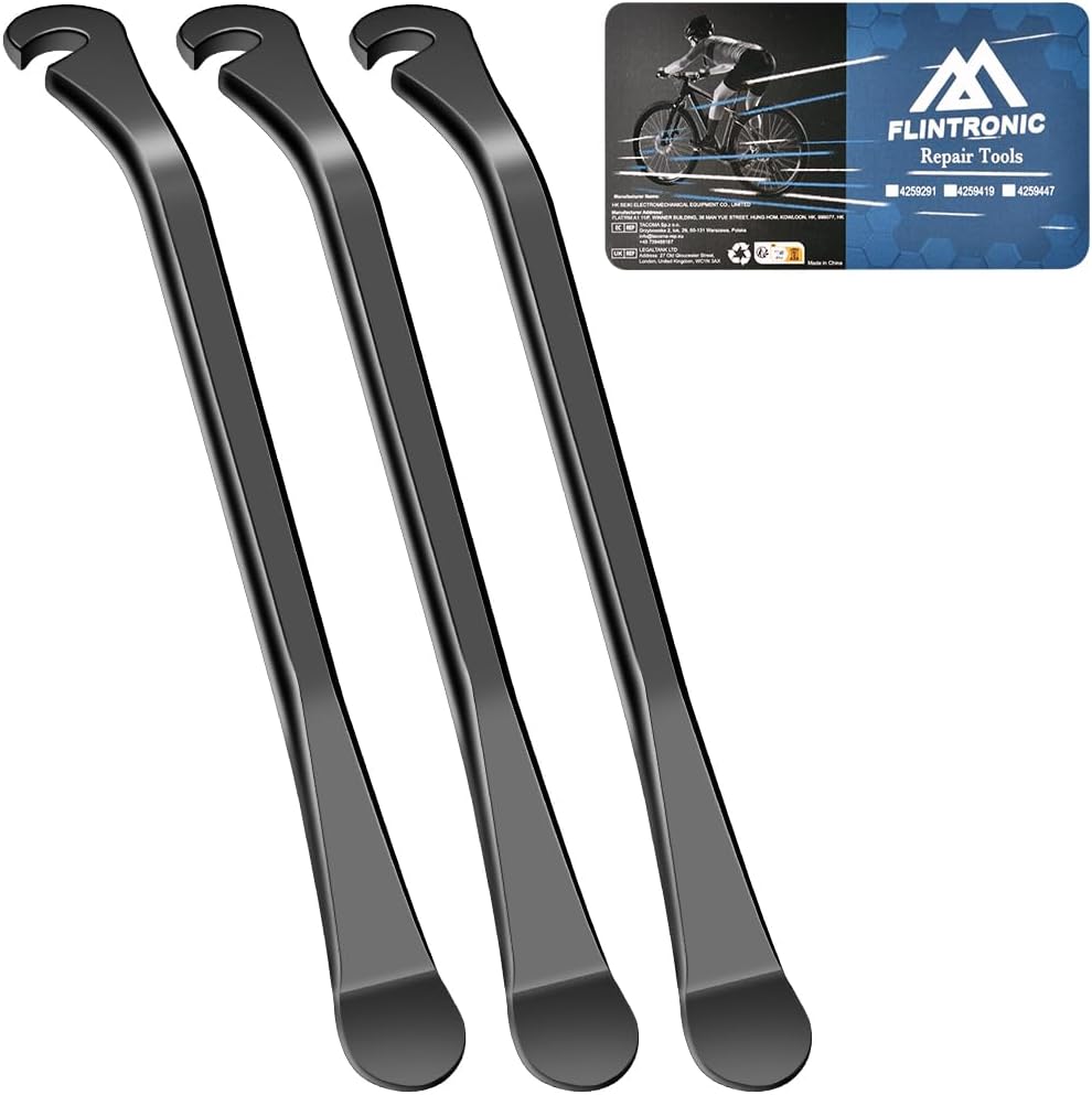 3-teiliges Fahrradreifenheber-set, Fahrradreparatur-demontagewerkzeug, Reifenheber-montagewerkzeug Aus Metall, Für Mountainbikes, Rennräder, E-bikes