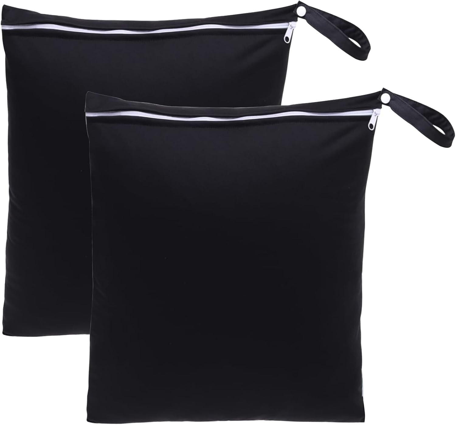 2er-set Nass- Und Trockensäcke (40 X 30 Cm) Mit Reißverschluss, Wiederverwendbar, Waschbar Und Wasserdicht, Ideal Für Schwimmen, Reisen Und Fitnessstudio.