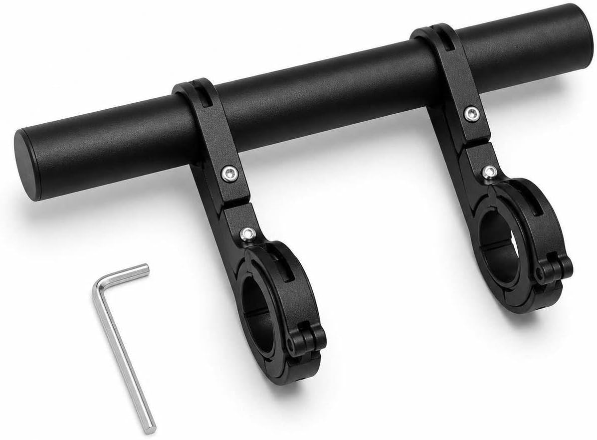20 Cm Lenkerverlängerung Aus Aluminiumlegierung Für Fahrräder, Kompatibel Mit 26-mm-lenkern, Fahrradverlängerung Für Gps, Handy, Computer, Licht Und Fahrradzubehör
