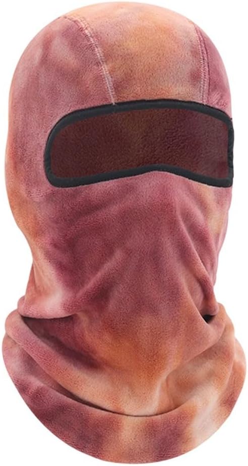 Vollständige Sturmhaube Zum Radfahren, Skifahren, Snowboarden, Wandern, Angeln Und Für Andere Outdoor-sportarten, Atmungsaktiv, Uv-schutz, Batikmuster, Marineblau