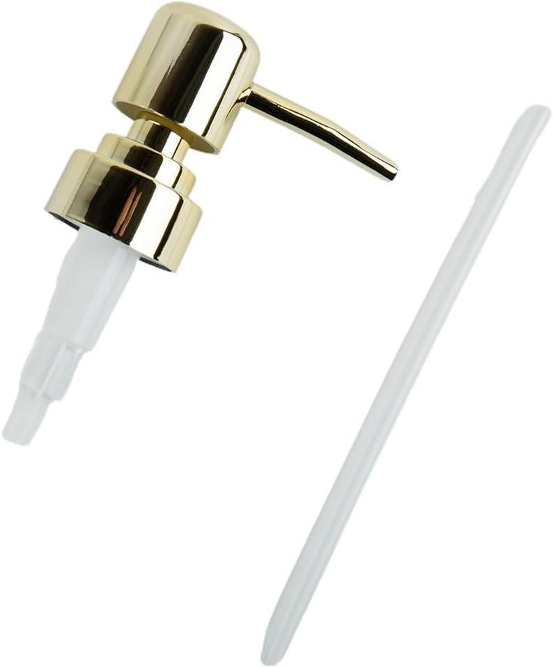 28 Mm Aufschraubbarer Pumpenkopf In Edelstahloptik (gold)