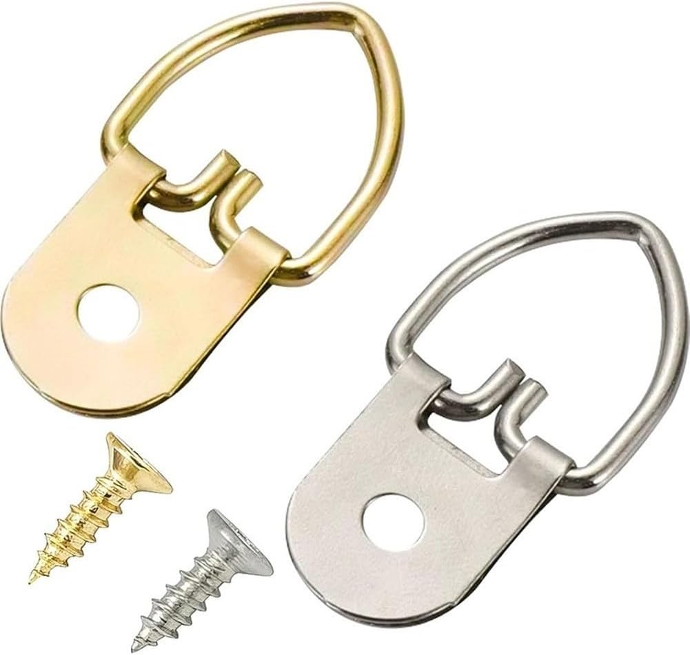 Goldener Metallhaken Für Bilderrahmen (a)