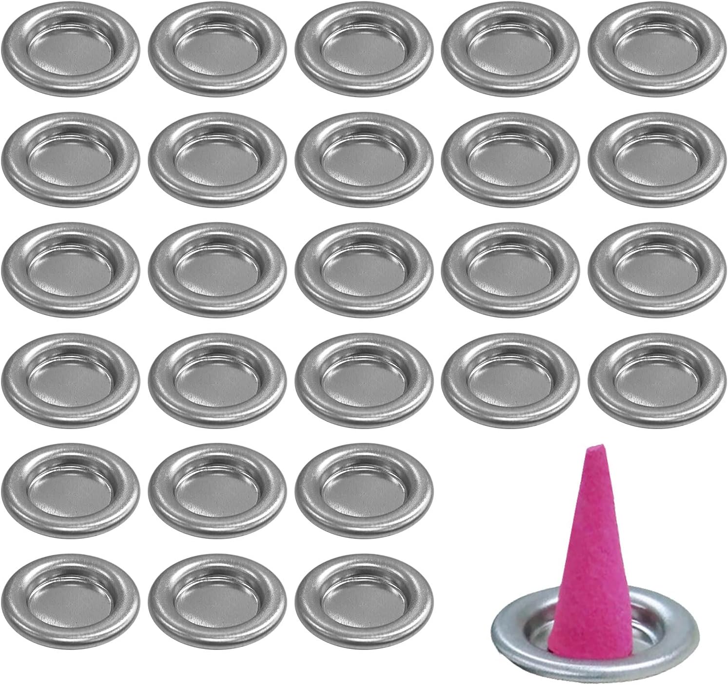 Set Mit 30 Kleinen, Multifunktionalen Räucherstäbchenhaltern Aus Metall, Elegantes Und Modernes Design – Multifunktionale Accessoires Für Aromatherapie Und Wohndekoration, Leicht Und Einfach Zu Transp