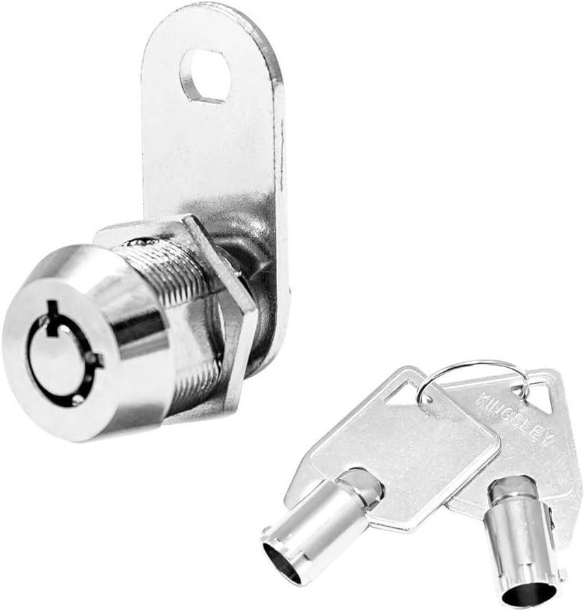 17-mm-rohr-nockenschloss Aus Zinklegierung Für Schränke, Schubladen, Briefkästen, Sicherheitsschloss Mit 2 Schlüssellosen Halteschlüsseln Für Möbel, Werkzeugkästen