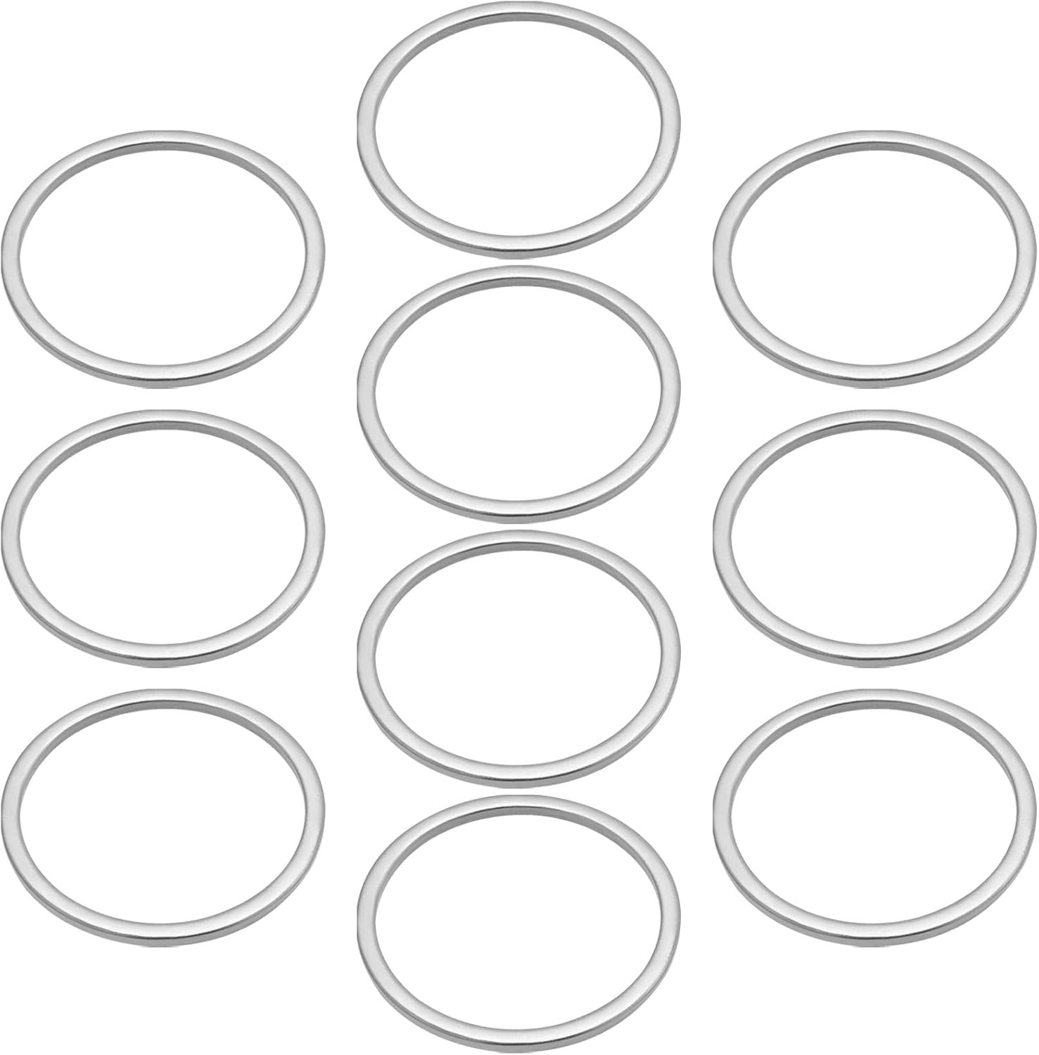 Set Mit 10 Reduzierringen Für Sägeblätter Von 25,4 Auf 22,2 Mm, Sägeblatt-bohrungsringe, Sägeblatt-distanzstücke Für Trennscheiben, Holzbearbeitungswerkzeuge