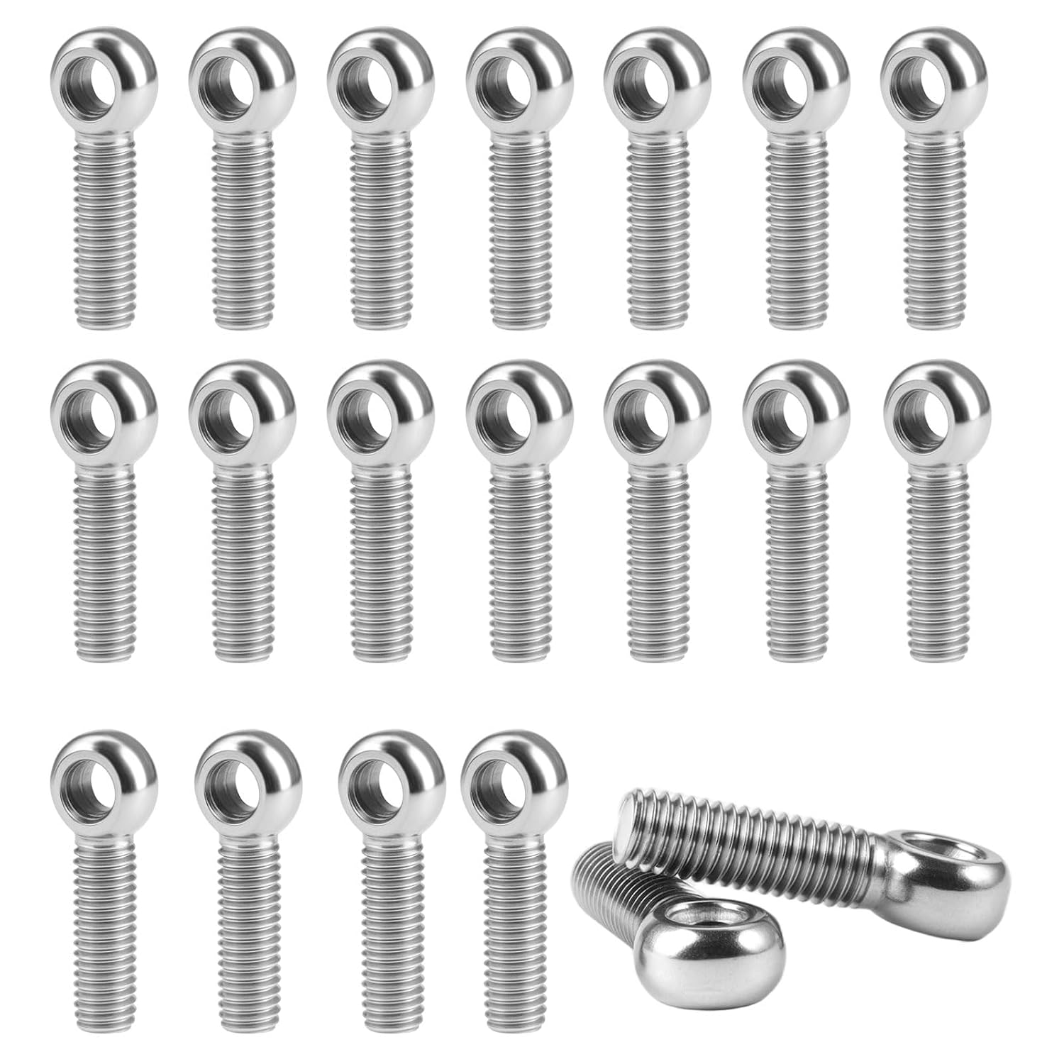 20 Stück M6 X 20 Mm Hebeösen, M6 X 20 Mm Ösenschraube
