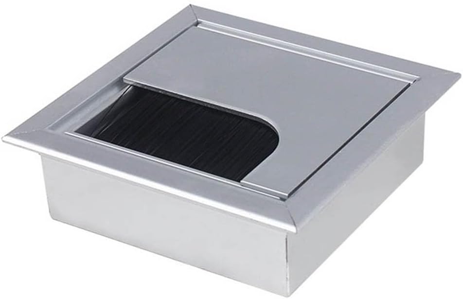 Rechteckige Lochabdeckung 160 Mm Aus Aluminiumlegierung (silber 80 Mm X
