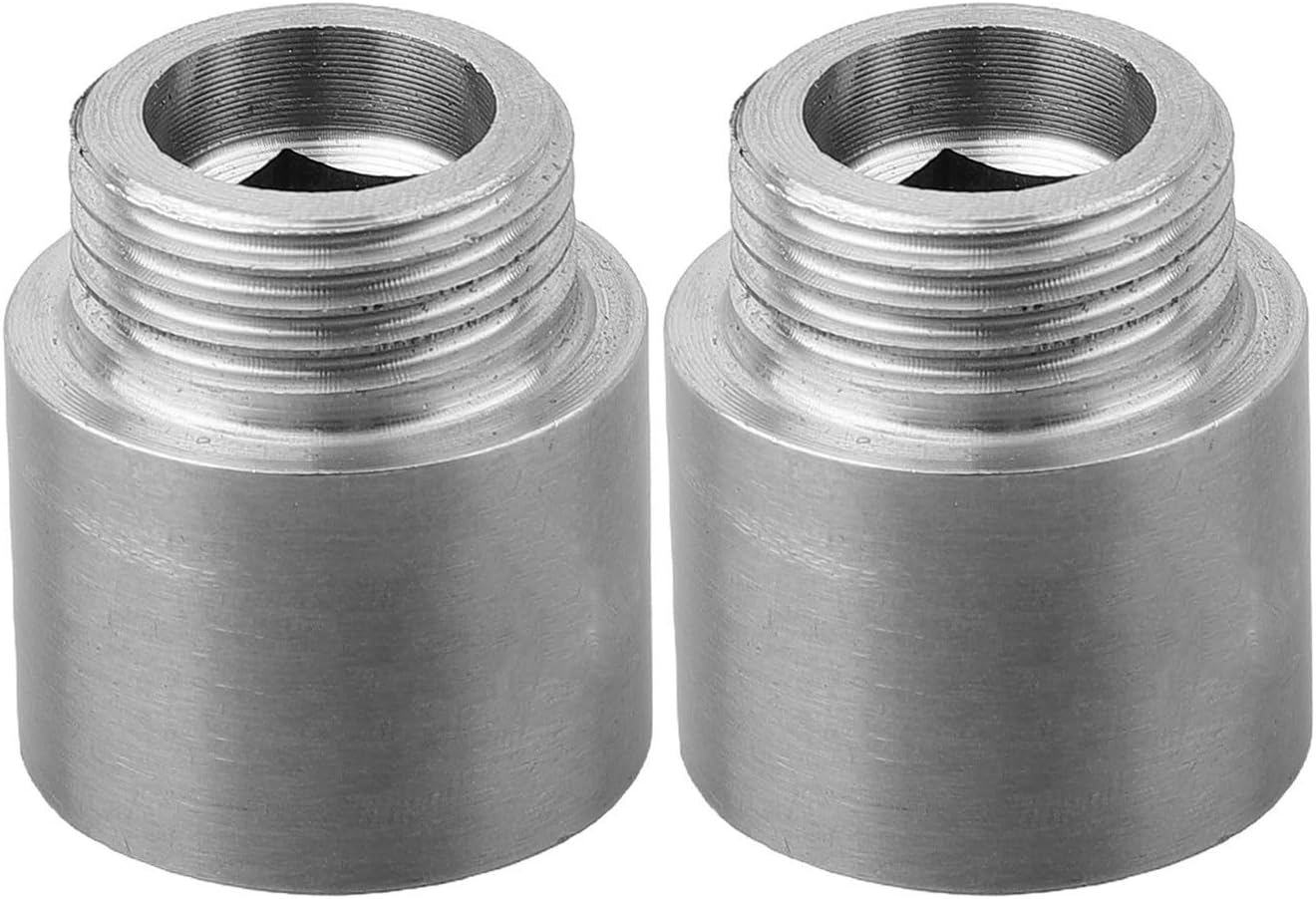 Set Mit 2 30 Mm Edelstahl 304 G1/2 Außengewinde Auf Innengewinde, Rostfrei, Duschkopfverlängerungsarme Für Badezimmer-regenduschköpfe
