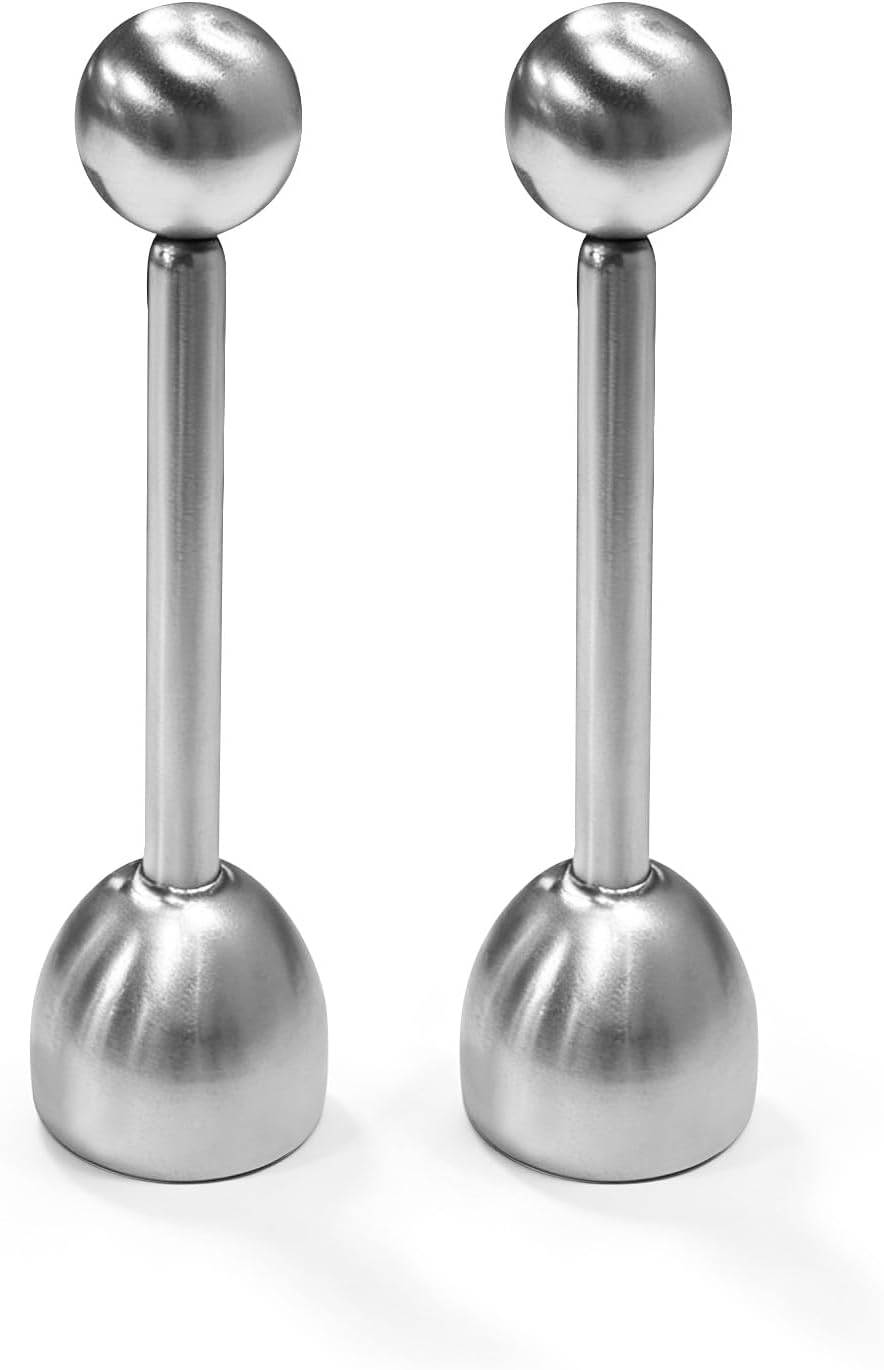 Eieröffner – 2-teiliges Edelstahl-set Mit Kugelgelenk