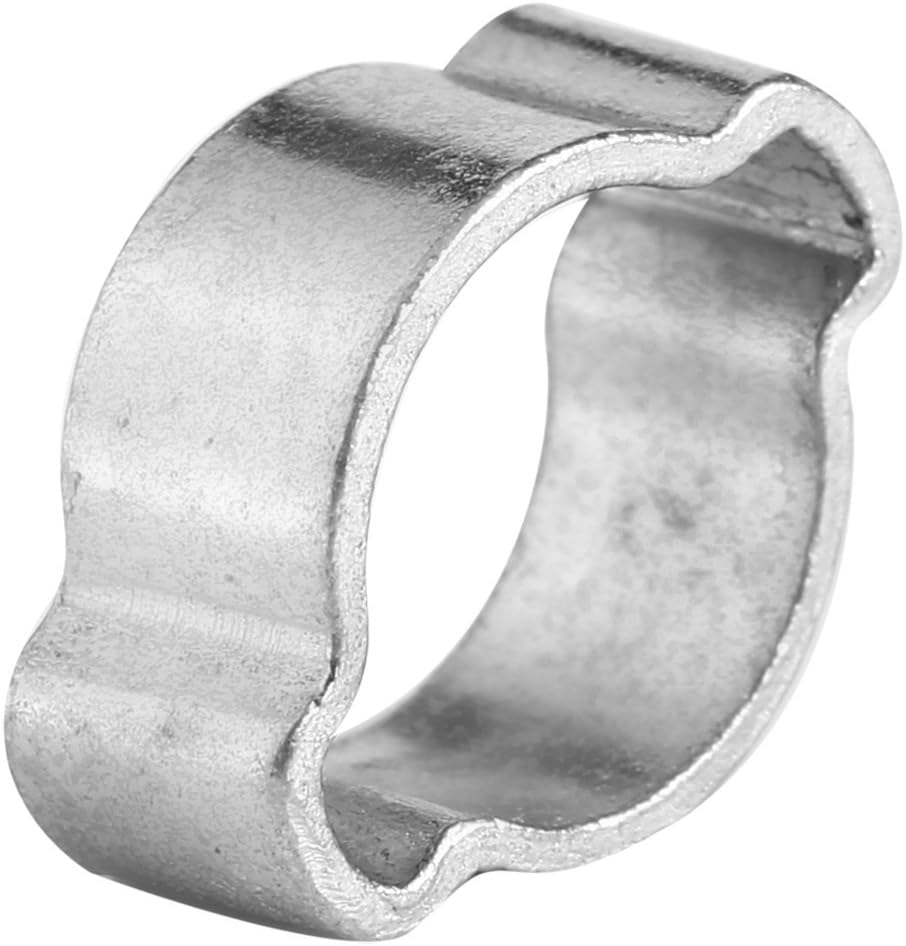 10 Stück Verzinkte Doppelohr-schlauchschellen Aus Eisen, 5–23 Mm, Für Rohre Und Schläuche 10 Stück Verzinkte Doppelohr-schlauchschellen Aus Edelstahl