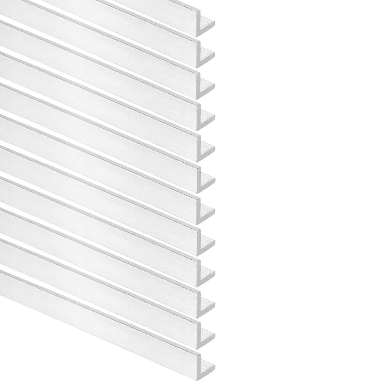 Konvolut Von 20 Aluminium-winkelverbindern, 3,94 Zoll, Silberfarben