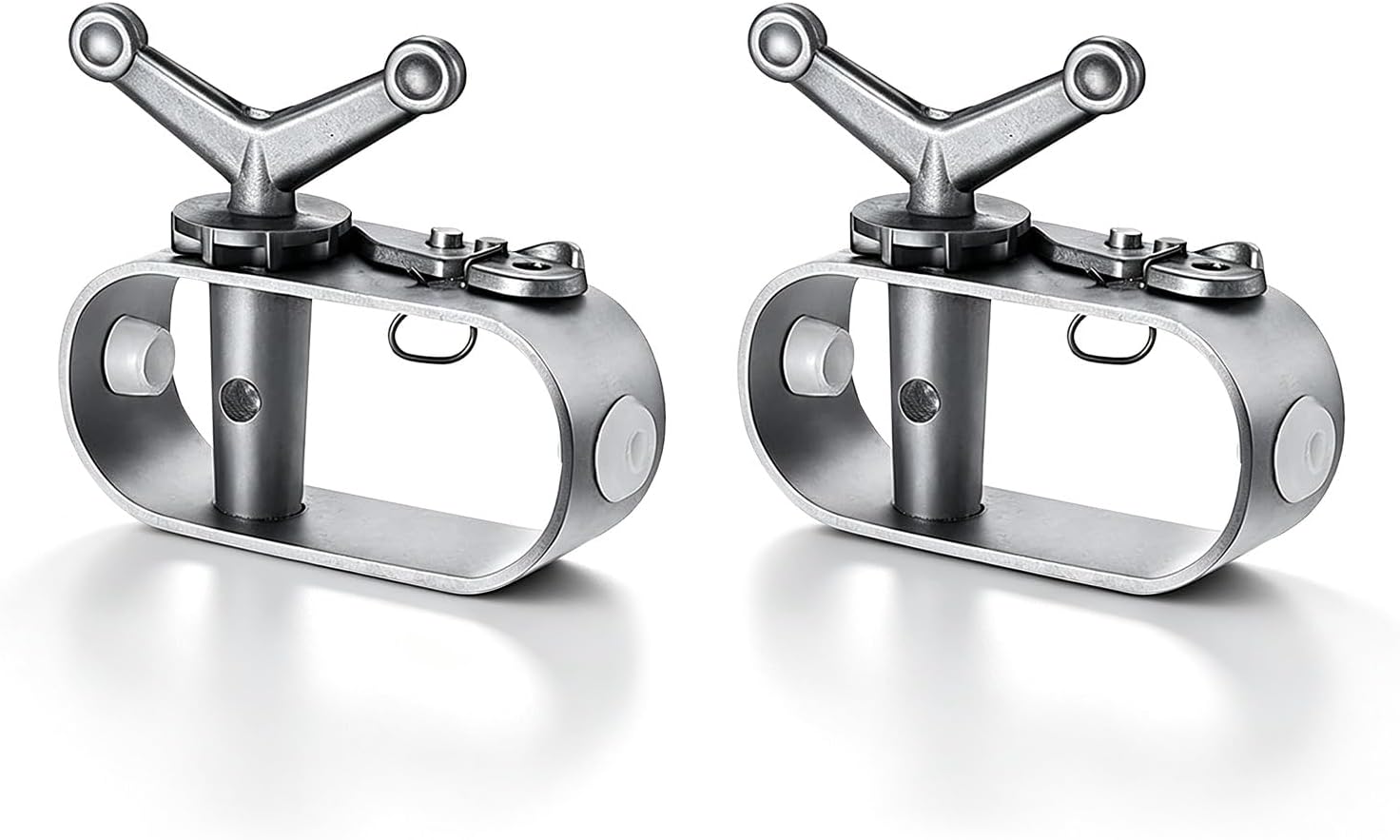 Set Mit 2 Seilspannern Aus Aluminiumlegierung – Seilspanner Für Poolabdeckungen, Befestigung Von Poolabdeckungen, Sonnensegel, Zelte Und Wäscheleinen – Witterungsbeständig Und