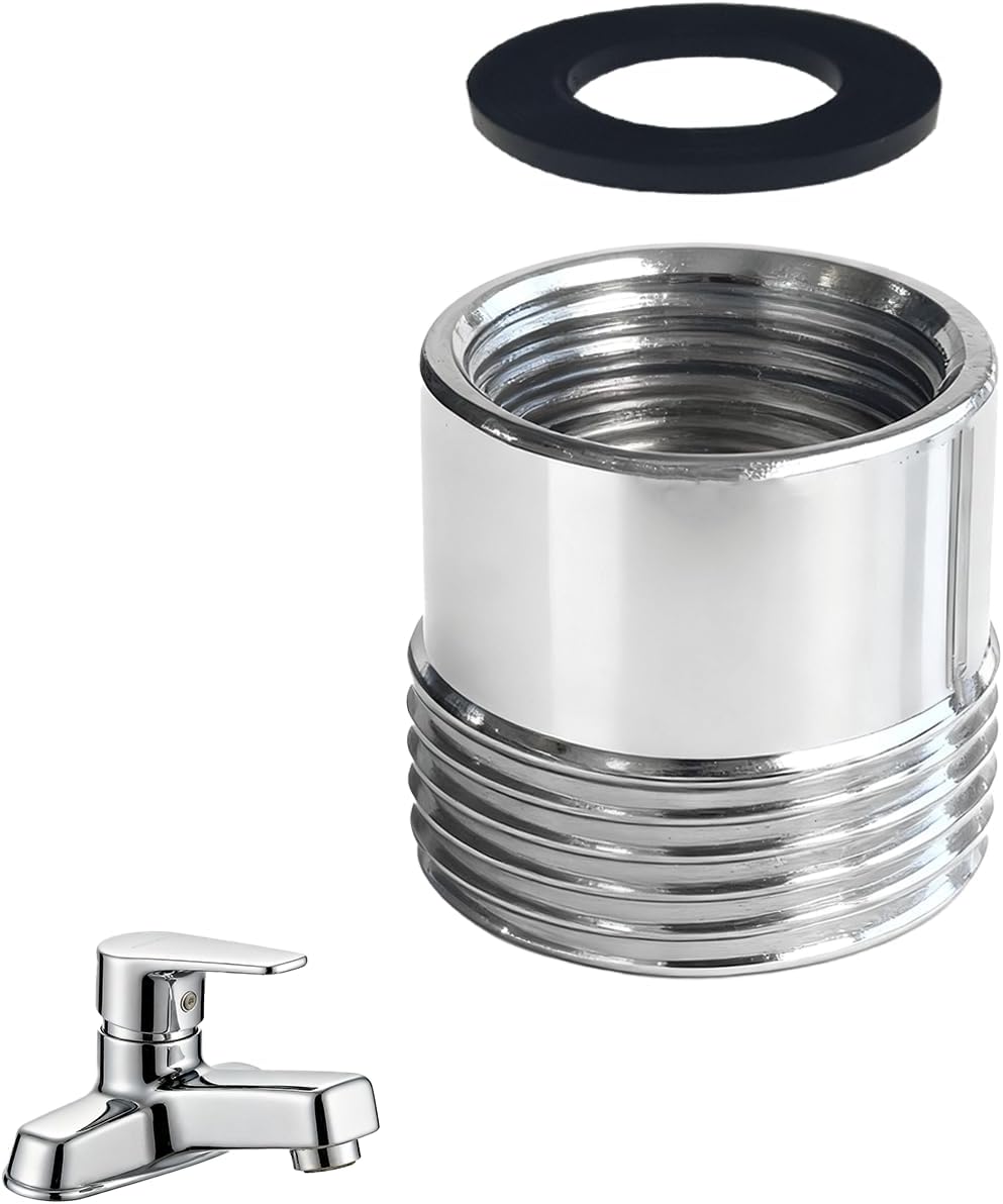 Messing-waschmaschinenanschluss 1/2" Ig Auf 3/4" Ag Gewindeadapter Für Waschmaschinenhahn Und Schlauchreduzierung 3/4" Auf 1/2