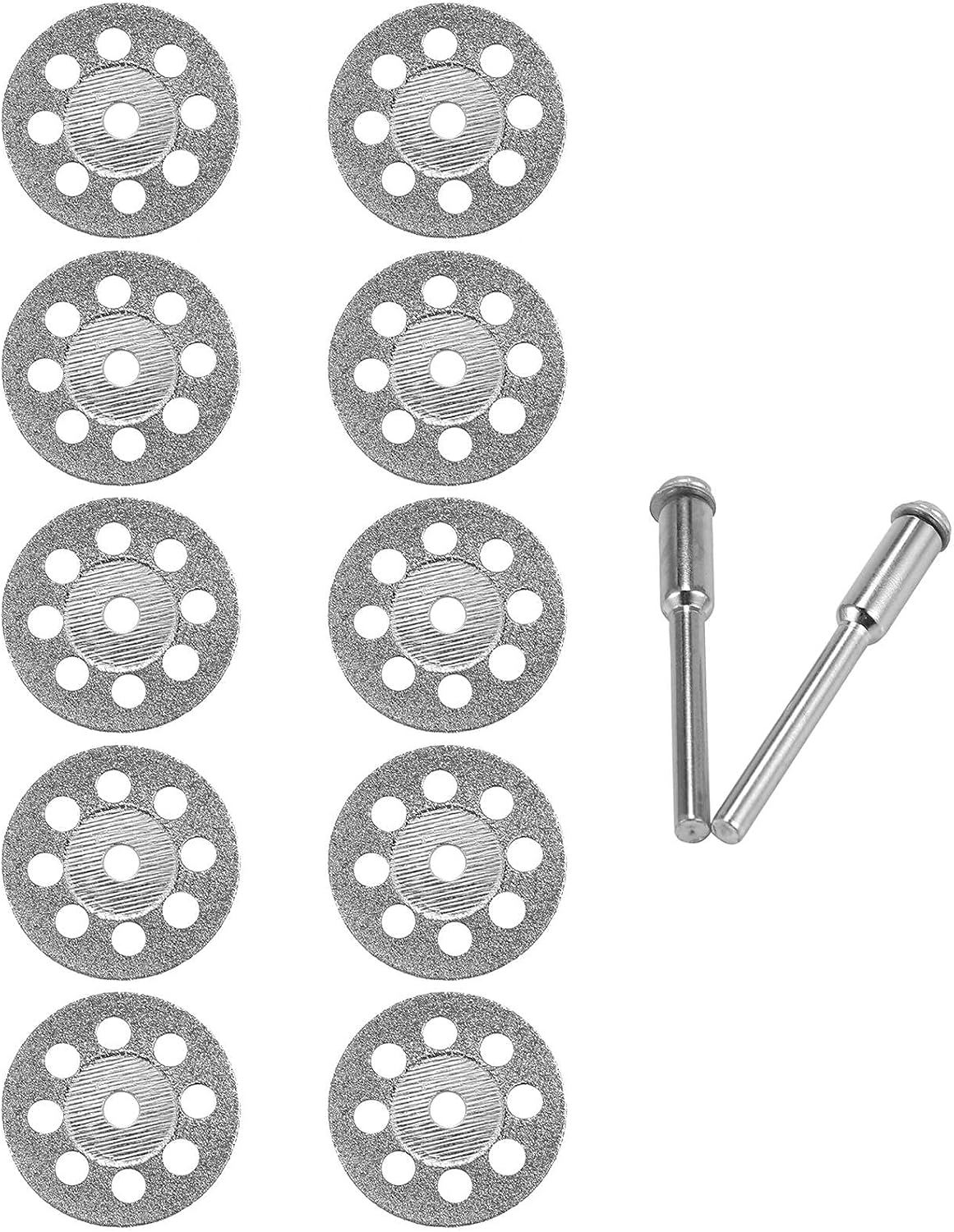 Set Mit 10 Diamanttrennscheiben (20 Mm) Für Metallschleifscheiben, Mini-kreissägen Für Bohrmaschinen Und Rotationswerkzeuge