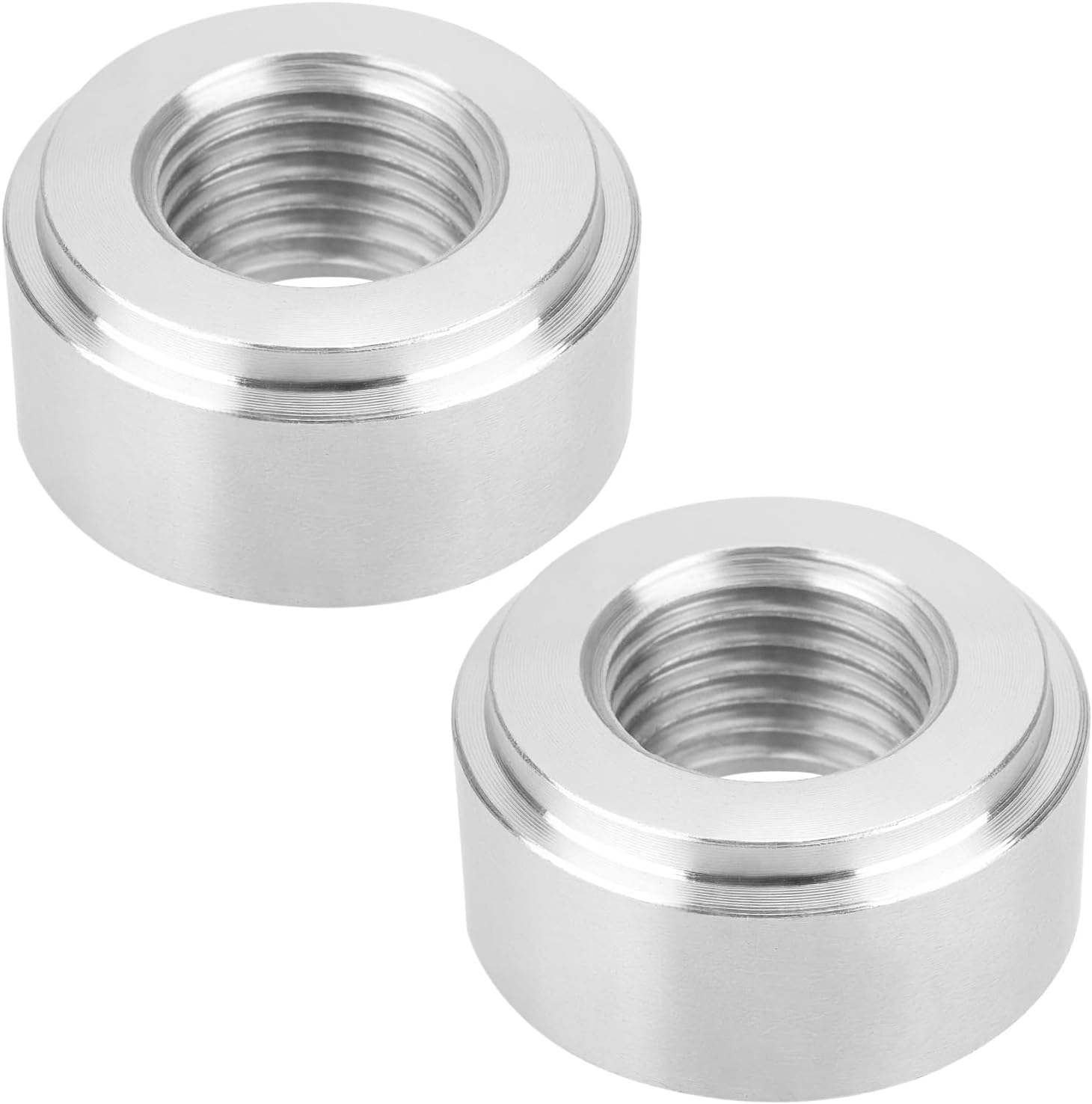 Satz Mit 2 M14 X 1,5 Mm Aluminium-schweißstopfen (metrisch), Geeignet Für Ladeluftkühlerrohre, Ansaugkrümmer Und Kraftstofftanks, Silberfarben