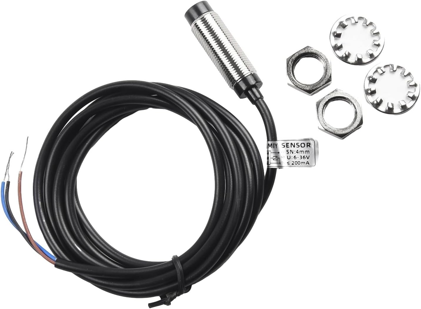 Induktiver Schalter Lj12a3-4-z, 12-mm-zylinder, Abs-gehäuse, Metallsensor