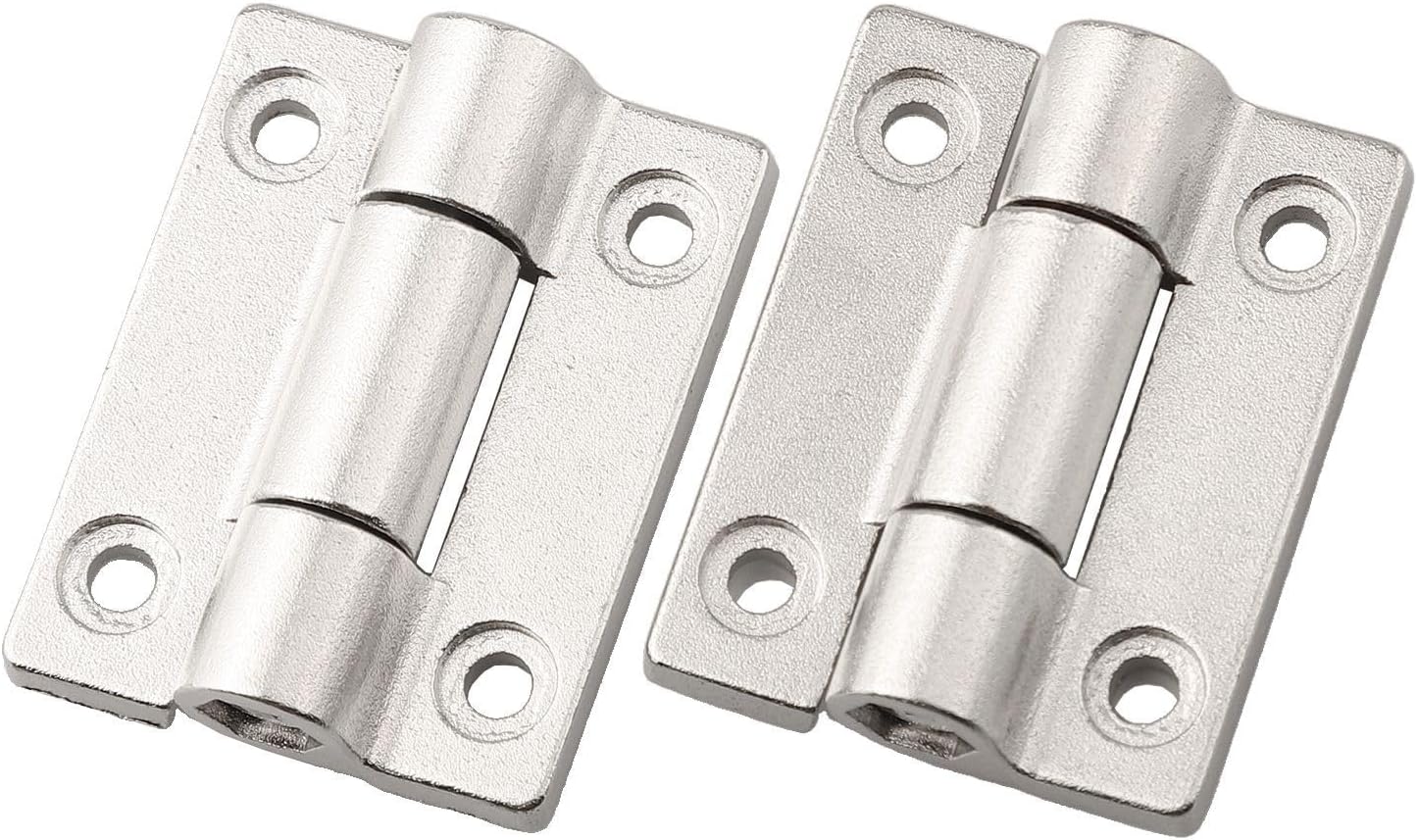 45 X 35 Mm Freilaufscharnier, 360-grad-drehung, Zink (silber)