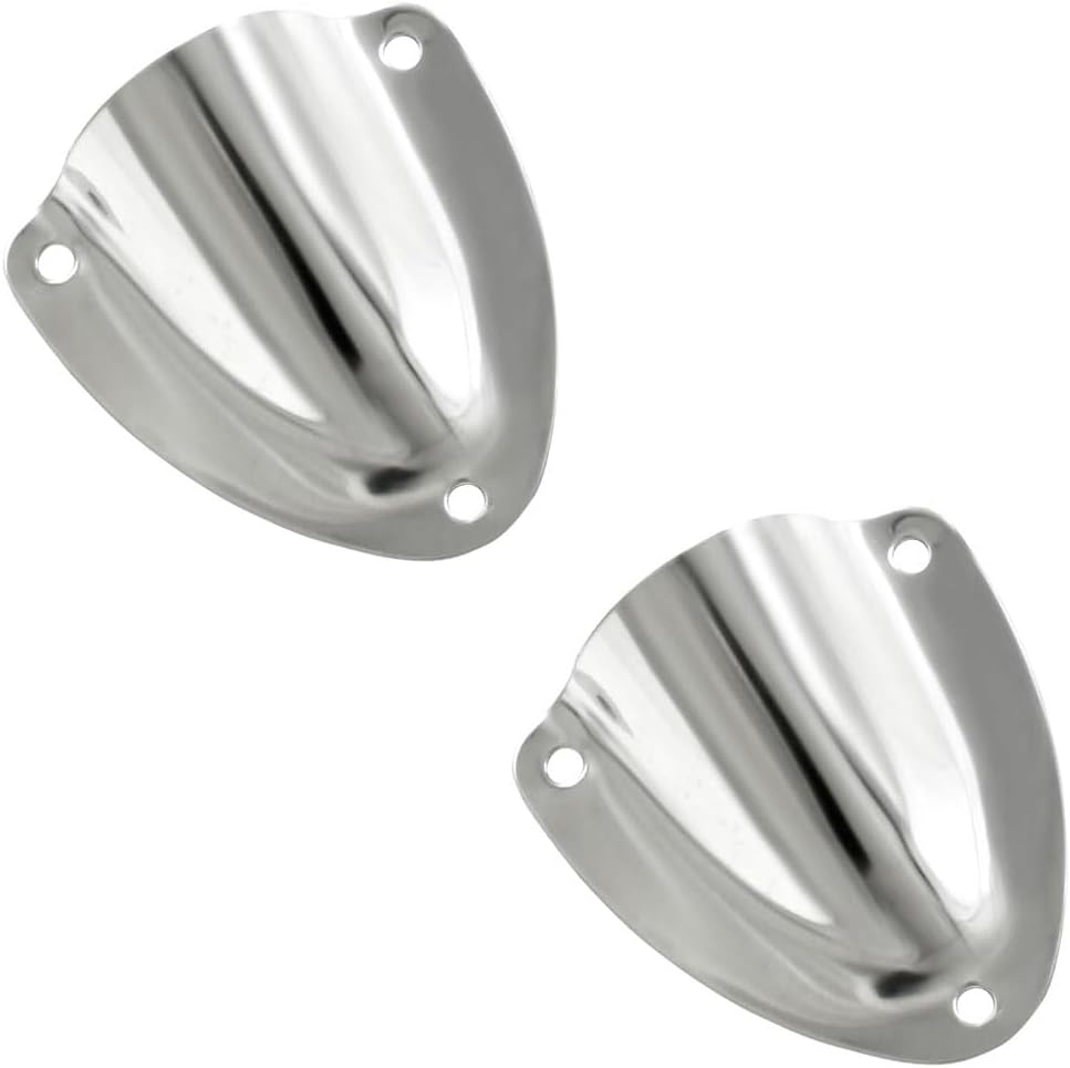 Set Mit 2 Edelstahl-lüftungslochabdeckungen Für Boote, Yachten, Wohnmobile Und Campervans