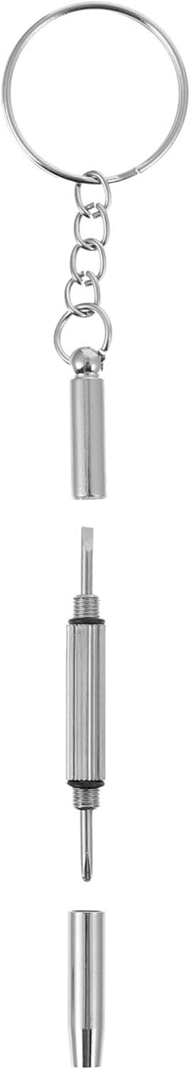 6-teiliges Präzisionsschraubendreher-set Aus Silberfarbenem Metall