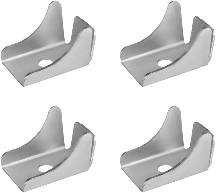 Set Mit 4 Abnehmbaren 9-mm-metallregalclips, Robuste Und Langlebige Halteclips Für Küchen, Garagen, Schränke Und Bücherregale