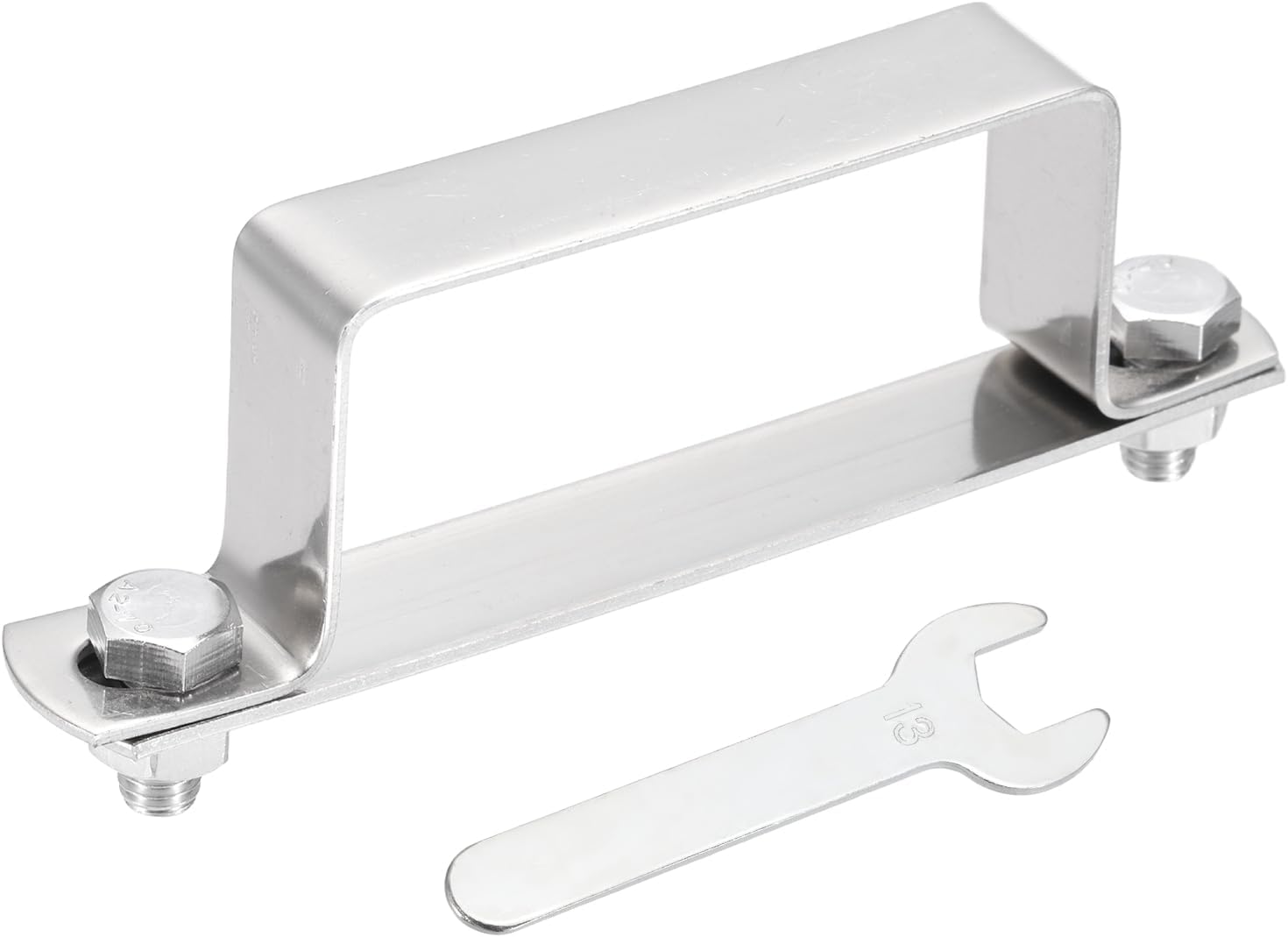 U-förmige Vierkantrohrmanschette 80x40mm U-förmige Stütze