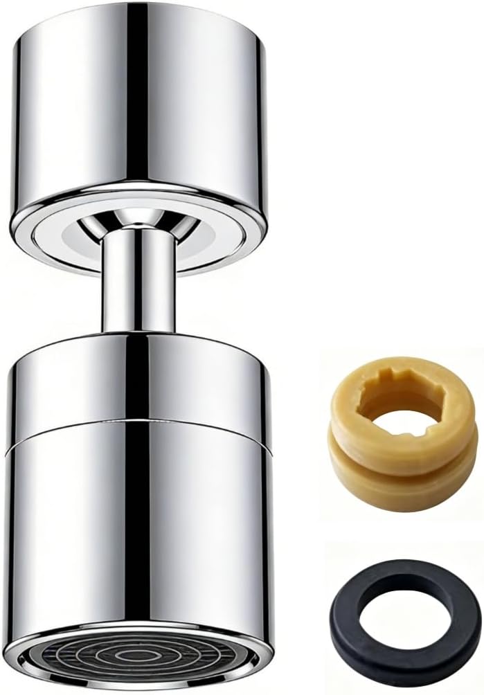 Wasserhahn-luftsprudler, Wassersparer Für Wasserhähne, 360°-schwenkverlängerung, Spritzschutz, Für Bad Und Küche