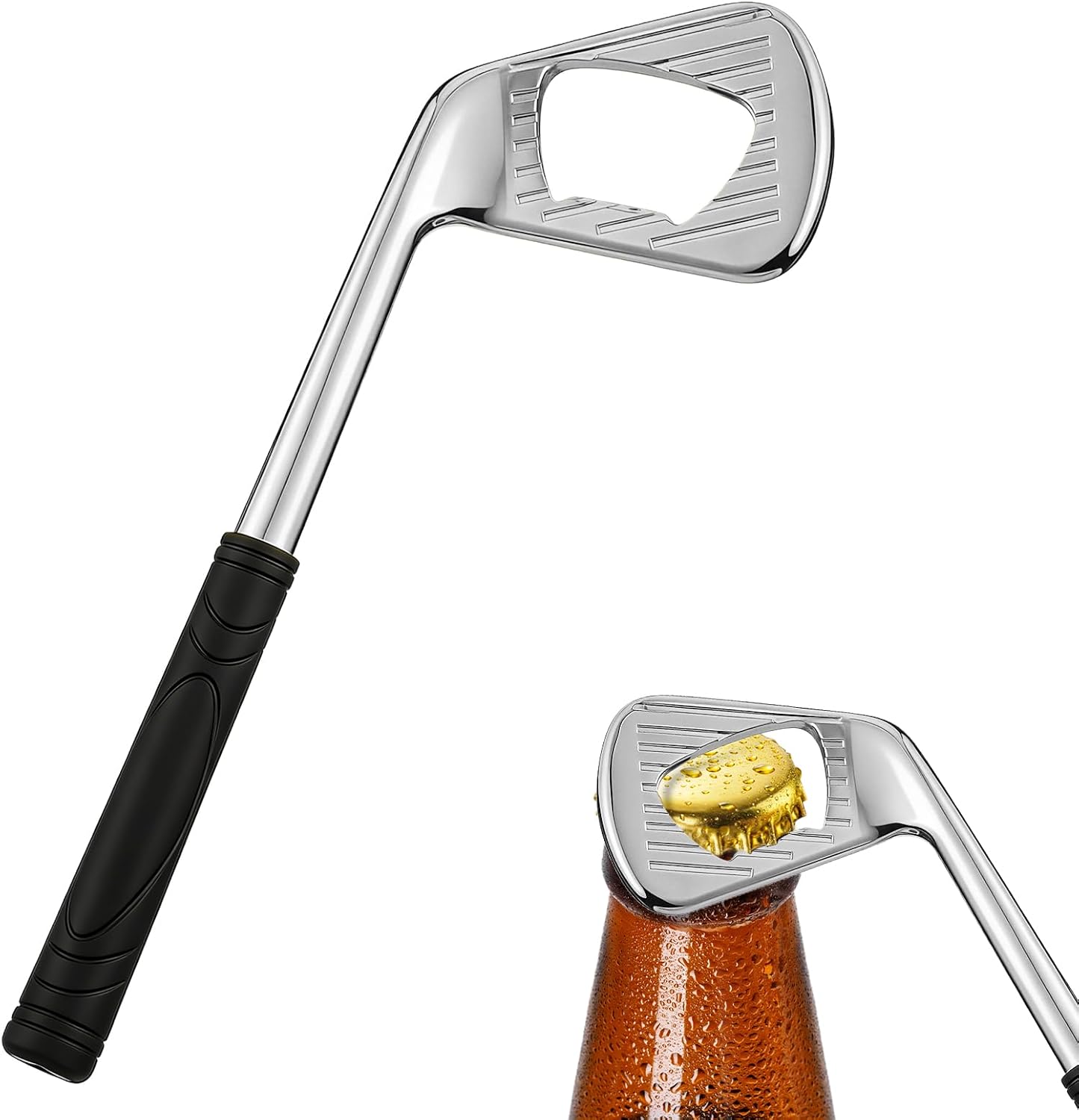 Bierflaschenöffner, Golf-bierflaschenöffner Aus Zinklegierung – Dekoration Für Die Hausbar, Geschenk Und Sammlerstück Für Golfbegeisterte, Für Geburtstage, Weihnachten Und Partys