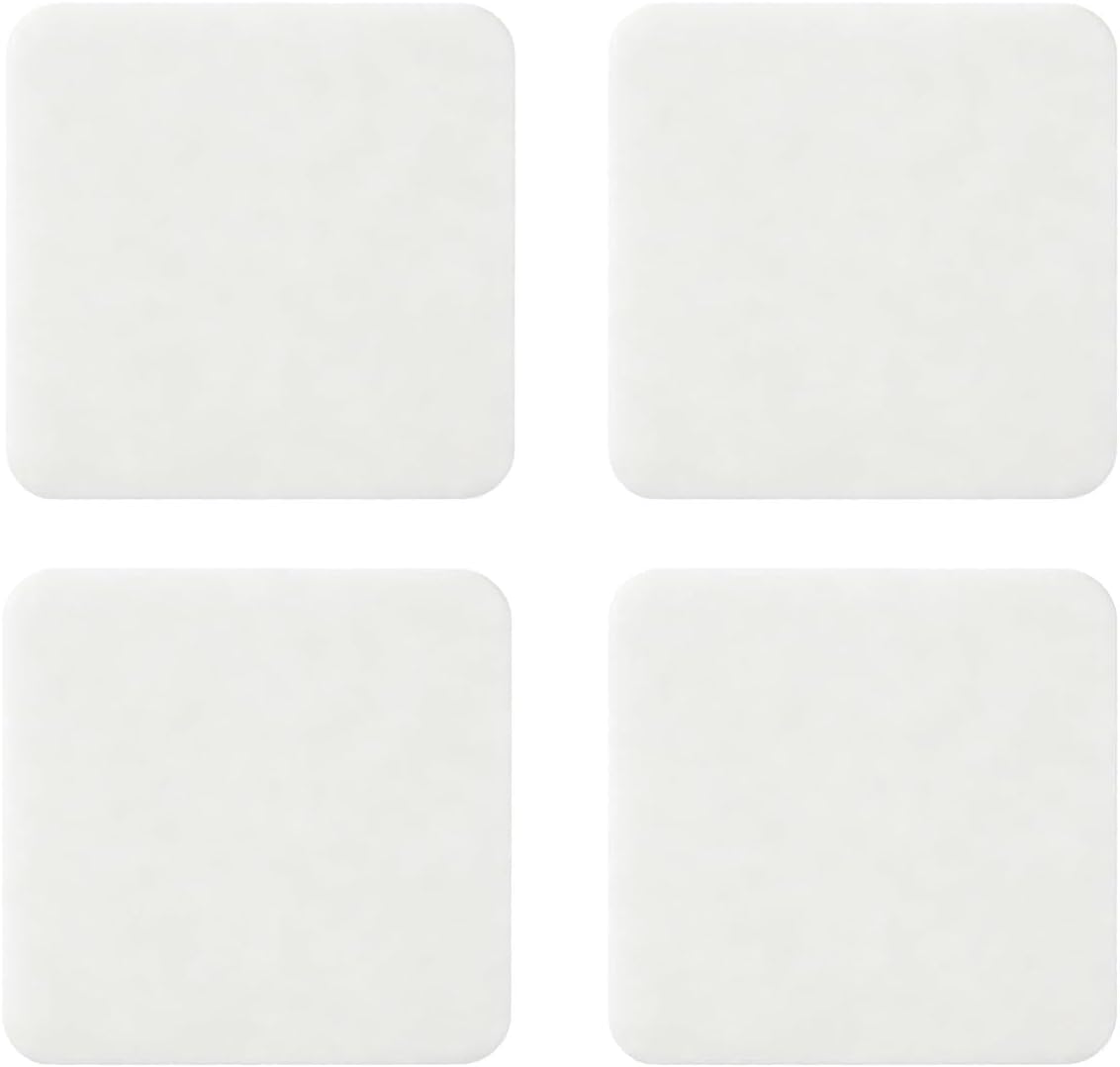 4-teiliges Set Rutschfester Matten, Quadratische Antirutschmatten Zur Fixierung Von Teppichen Am Boden, Unterlage Zur Befestigung Von Läufern Und Teppichen, Sicher Und Stabil Für Zuhause, 10 X 10 Cm