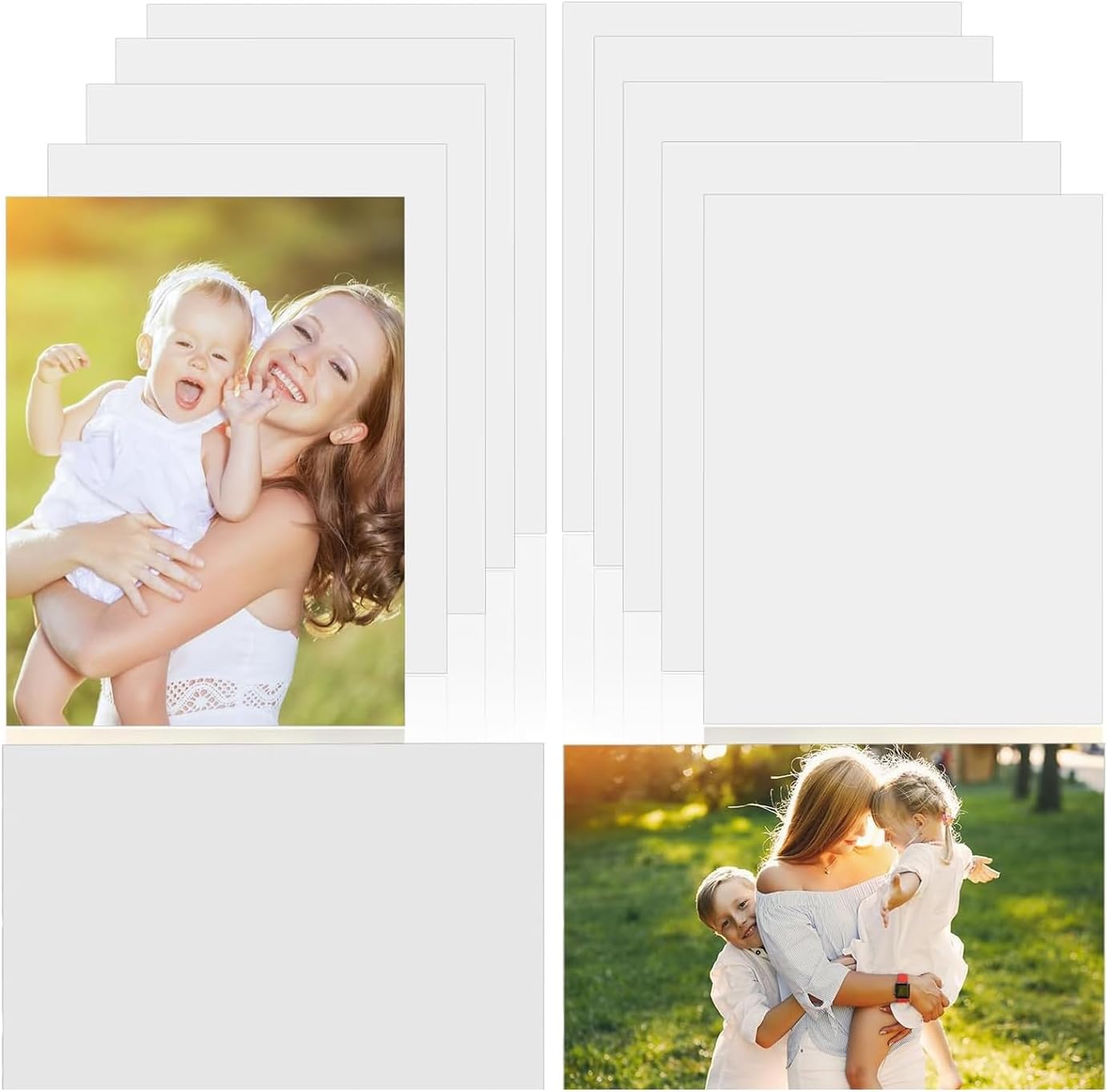 Set Mit 10 Leeren Aluminium-fotosublimationsfolien – 15,2 X 20,3 Cm – Fürs Schlafzimmer