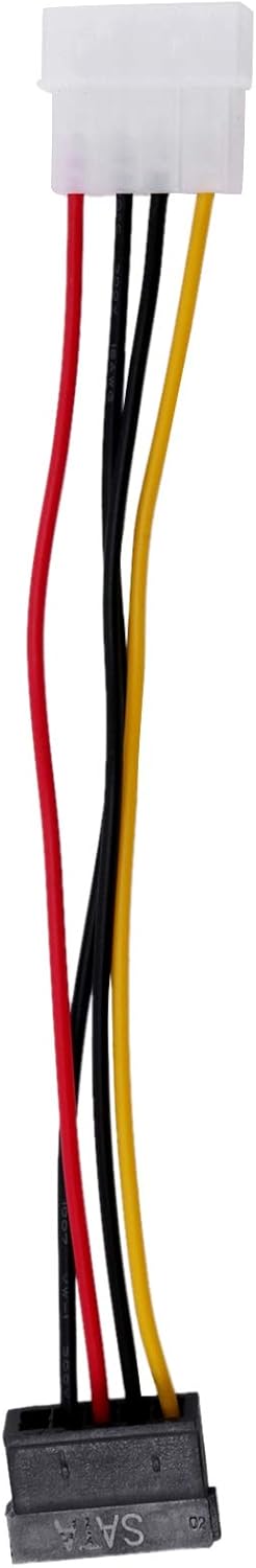 Sata-buchse Auf Molex-stecker Adapterkabel, 15,2 Cm