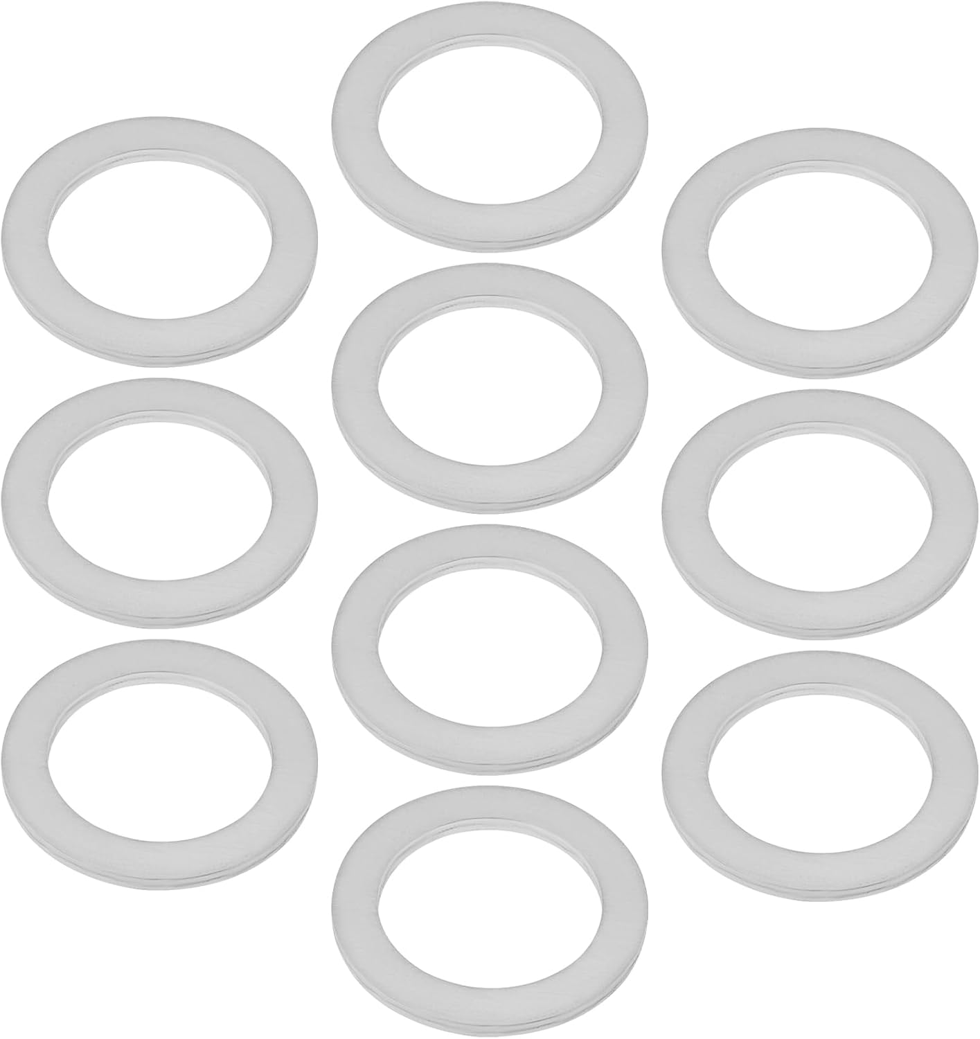 Satz Mit 10 Ölablassschraubendichtungen, Aluminiumdichtung 995641400, Kompatibel Mit Mazda Mx5 Roadster Mk2, Mk3 Und Mk4, 14 X 20 X 1,2 Mm