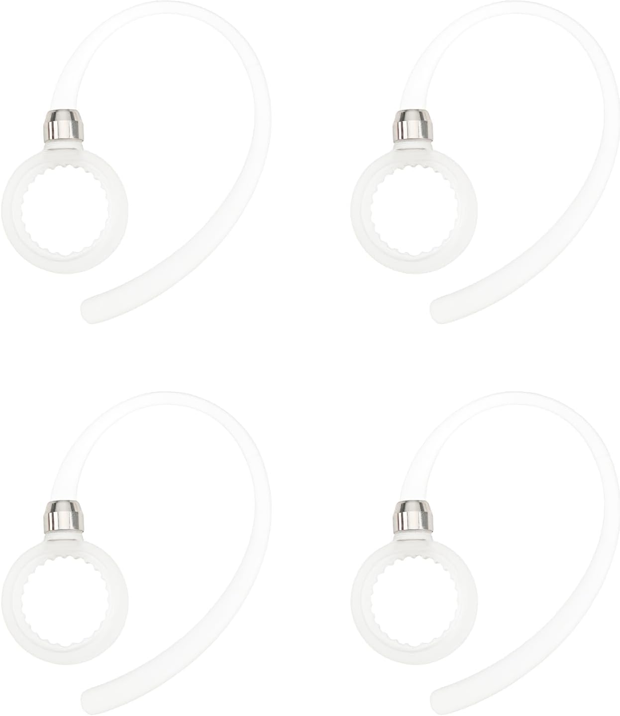 Set Mit 4 Ohrhaken, Kompatibel Mit Motorola Hx550, H17, H17txt Und H525, Größe L