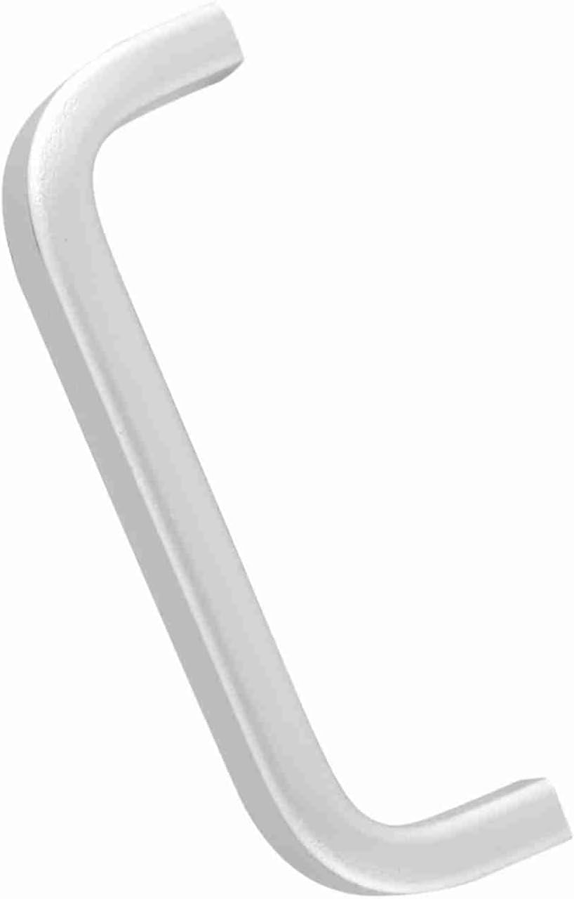 Türgriff Aus Aluminiumlegierung, Schrankbeschläge, 64 Mm, 96 Mm, 128 Mm, 160 Mm, Glatt, Mit Schrauben, Für Schrank- Und Möbeltüren (64 Mm Massiv)
