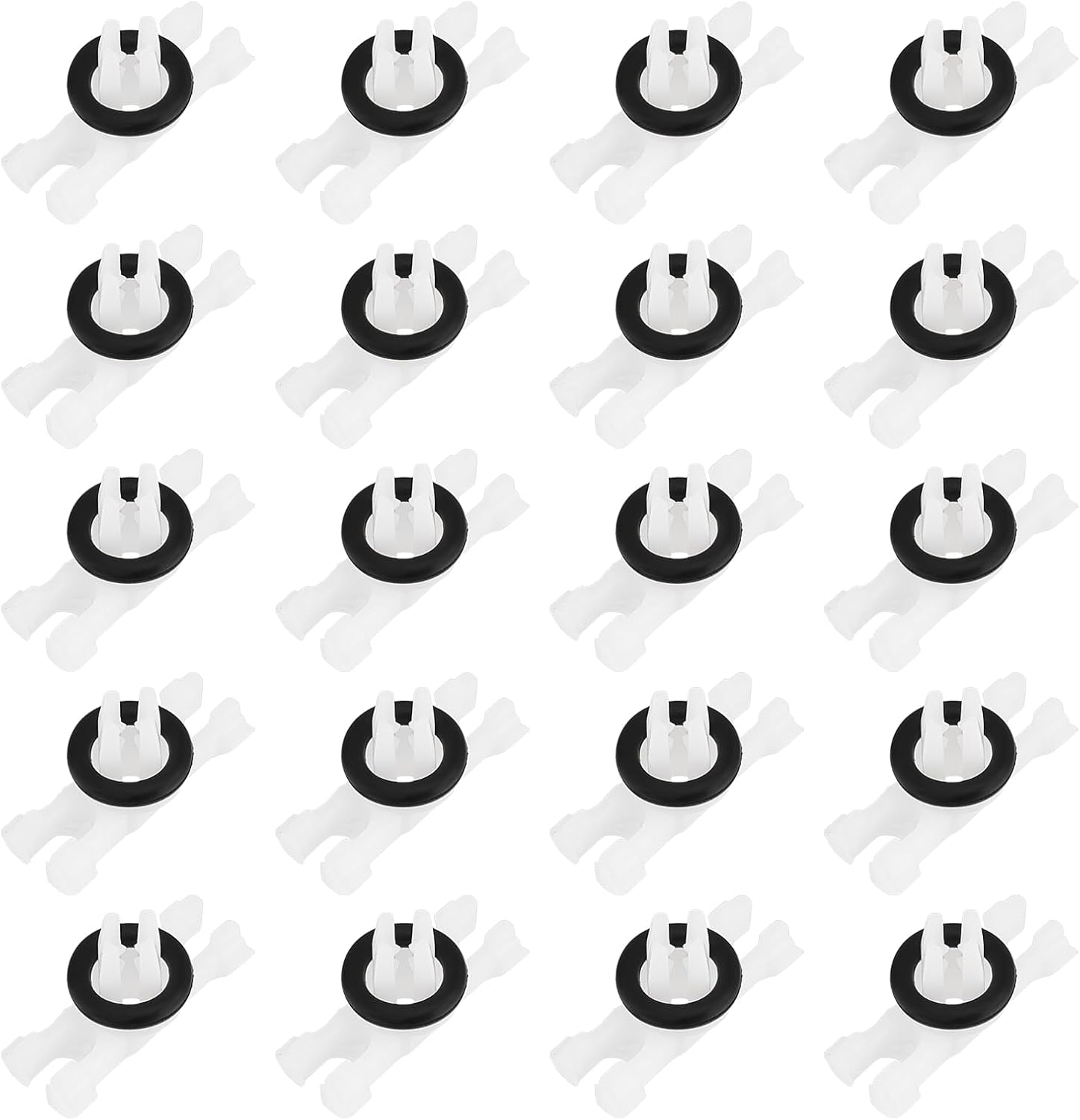 Satz Mit 20 Dachrinnen- Und Dachleistenclips, Kompatibel Mit Oem Cl-00837-001 Cl00837001 51138204858, Passend Für Bmw E46