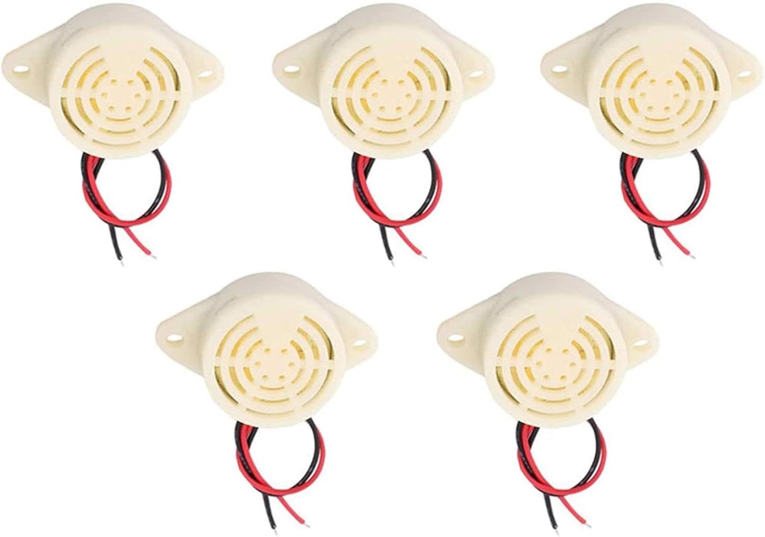 5er-pack Dc 3-24v Alarmsummer, Daueralarmgerät, Lauter Elektronischer Piepton Für Heimwerkerwerkzeuge