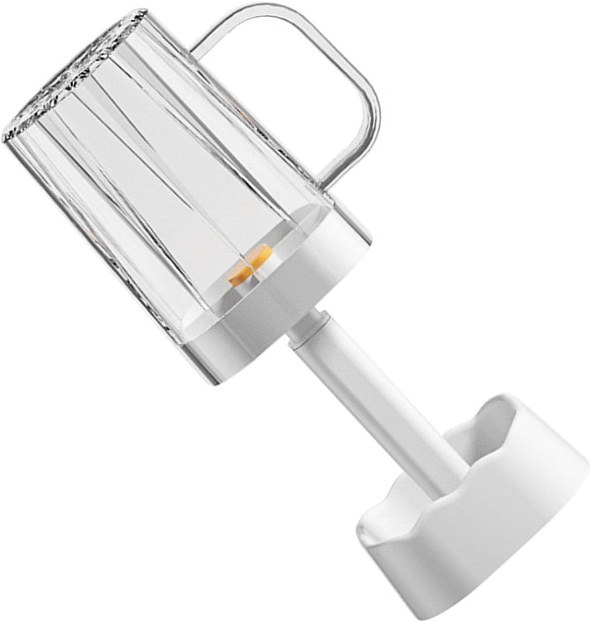 Zahnbürstenhalter Mit Deckel, Bechergriff, Inklusive Halterung Für Elektrische Zahnbürsten, Ideal Für Zuhause, Reisen Und Schule (weiß)