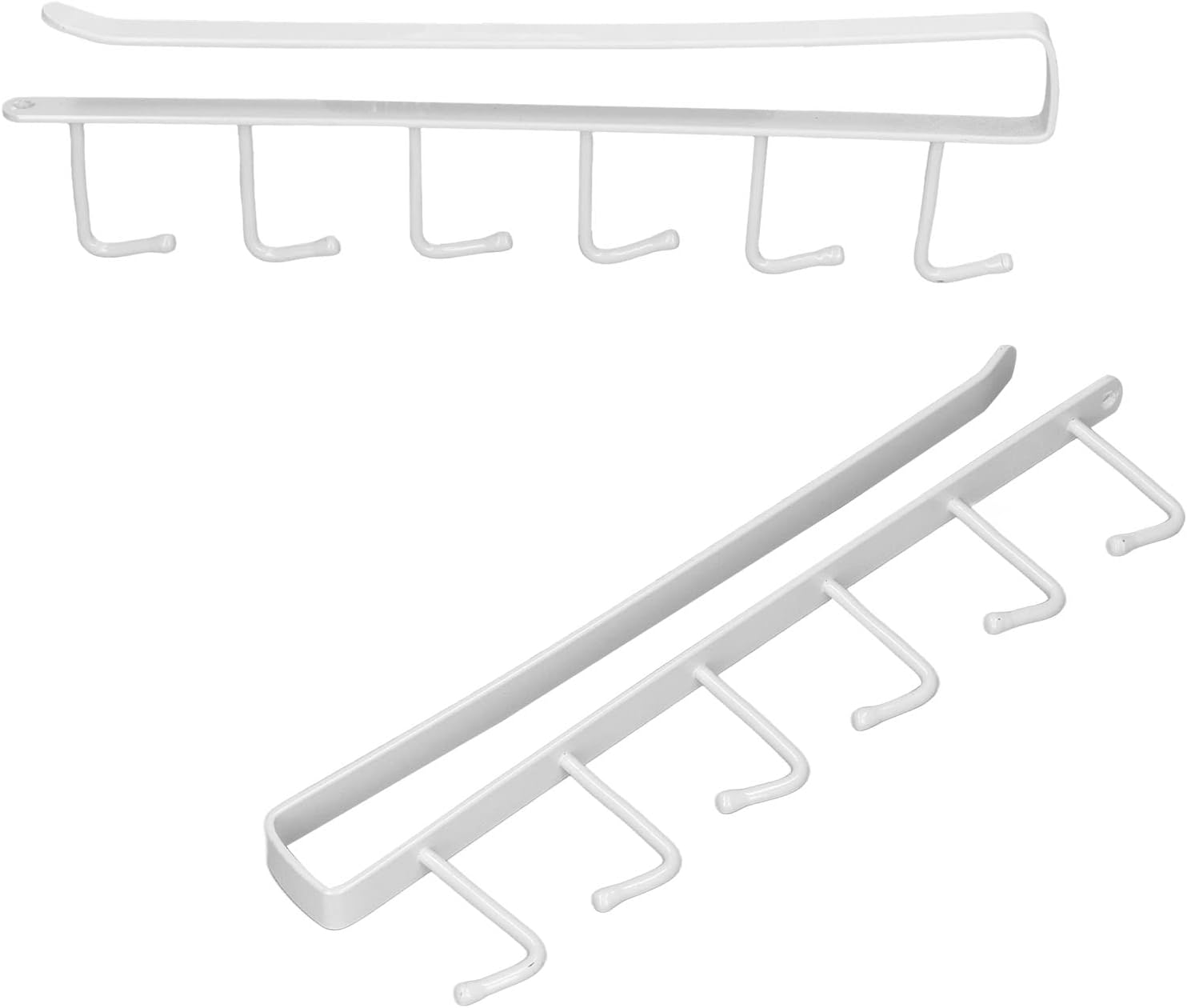 Unterbau-tassenhalter Mit 6 Haken, Eisen (weiss)