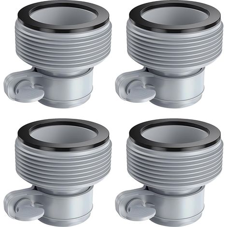 Set Mit 4 Poolschlauchadaptern B
