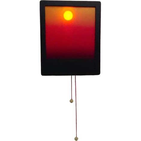 Universelle Wandleuchte Fürs Wohnzimmer Stimmungslicht Bei Sonnenaufgang Und Sonnenuntergang Dekoratives Ambientelicht Zum Entspannen. Meditieren Und Lesen