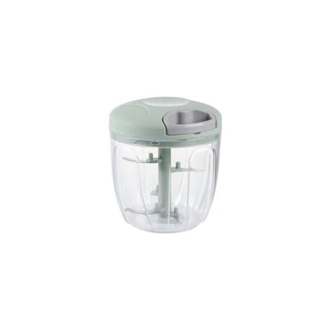Gemüseschneider. 5-klingen-fleischwolf. Manuell. 900 Ml. Für Zwiebelsalat. Wurst-/nussschneider. Babynahrung. Knoblauchpresse – Grün