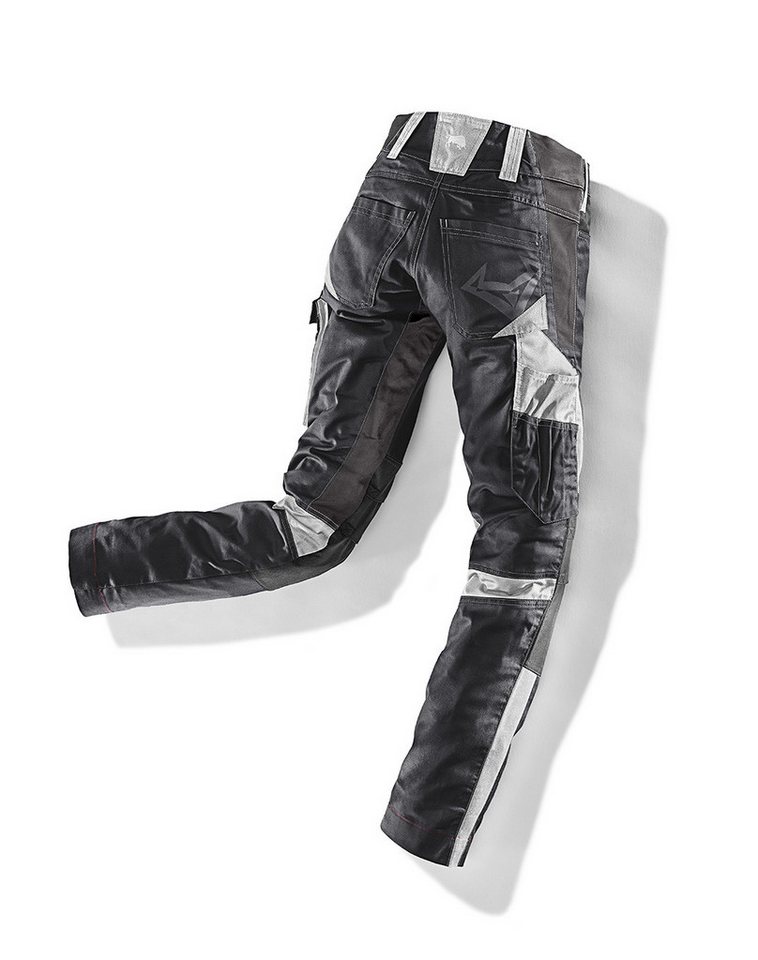 711, Damenhose Worxtar Schwarz/grau, Gr. 44 Bild 2