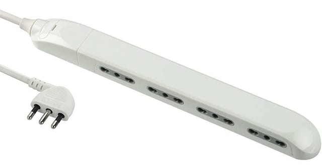 Mehrfachsteckdose Schlank 4p 10/16a Weiß 61910 - Electraline