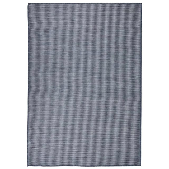 Outdoor-teppich Flachgewebe 160x230 Cm Blau Vidaxl