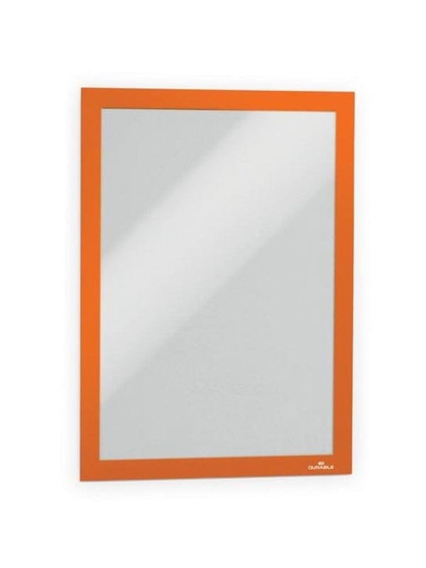 Fp - Durable Duraframe Sichthülle Im Set, Din A4, Typ: Orange, 974631 Orange 10 Stk