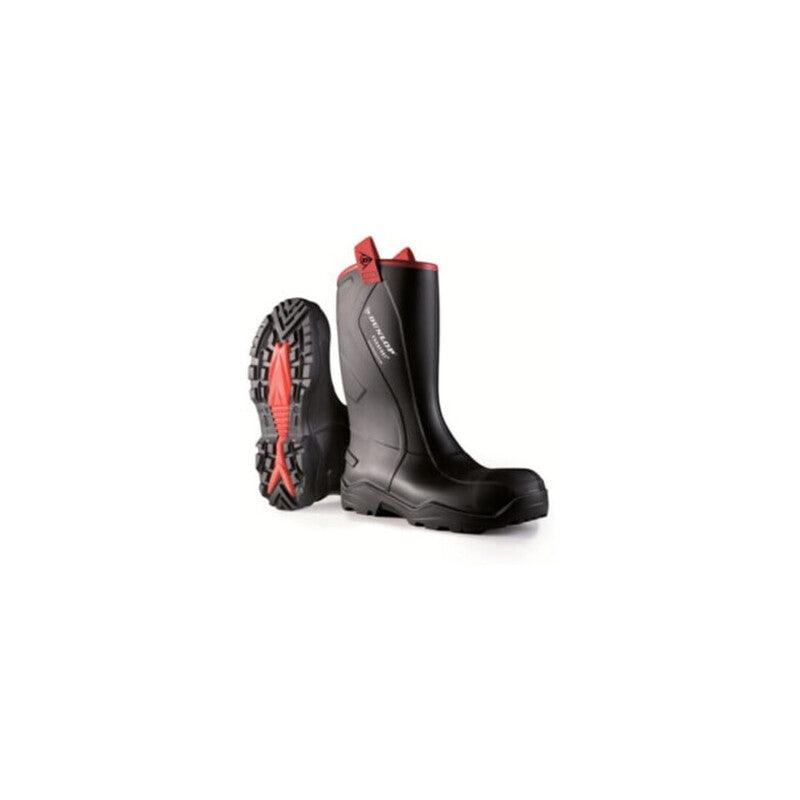 [gebraucht] B-ware Dunlop Sicherheitsstiefel Purofort+ Rugged Full Safety S5 Gr. 44 Herren Schwarz
