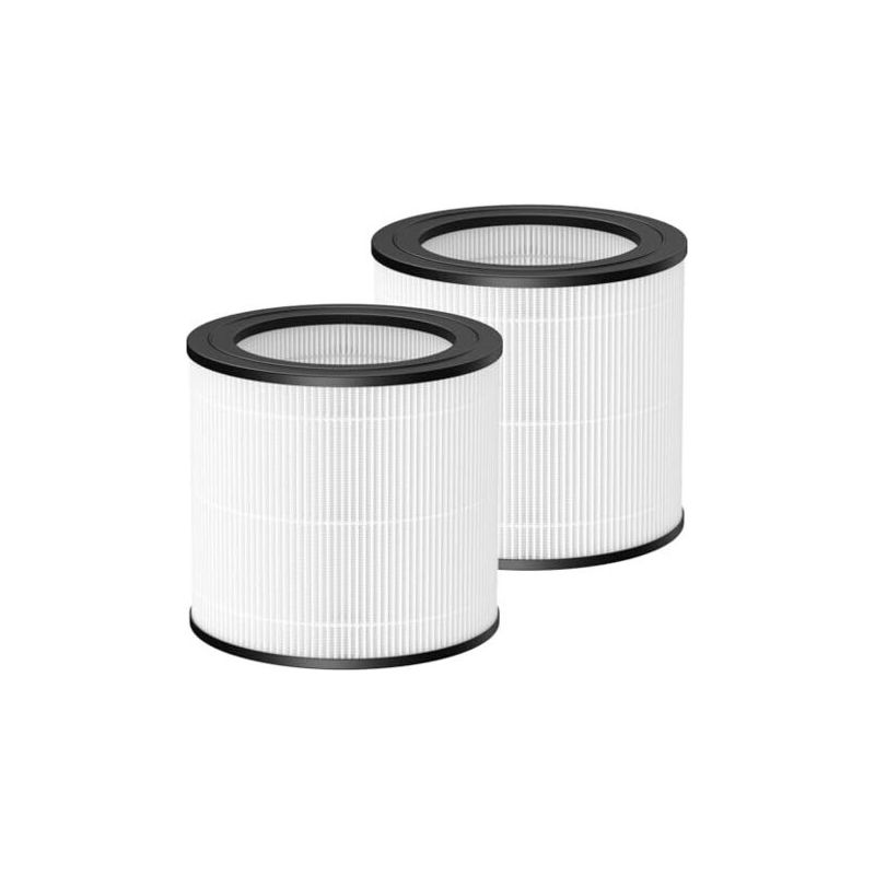 2er-pack Kompatible Hepa-filter Für Philips Luftreiniger Der Serie 600 Ac0650/10 Ac0651/10 Ersatz Für Fy0611/30