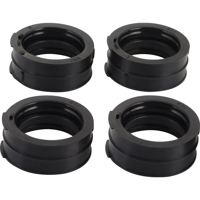Yamaha Yzf750r, Fzr1000, Yzf1000r 4-teiliger Ansauganschluss-satz – Vergaseranschlüsse, Reparatur, Luftfilteranschlüsse.